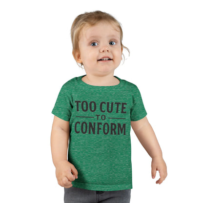 Copy of Toddler Punk T-Shirt - Cribs, Chaos & Cute Anarchy, Baby Gift, Toddler Outfits, Playtime Apparel, Kids' Graphic Tee