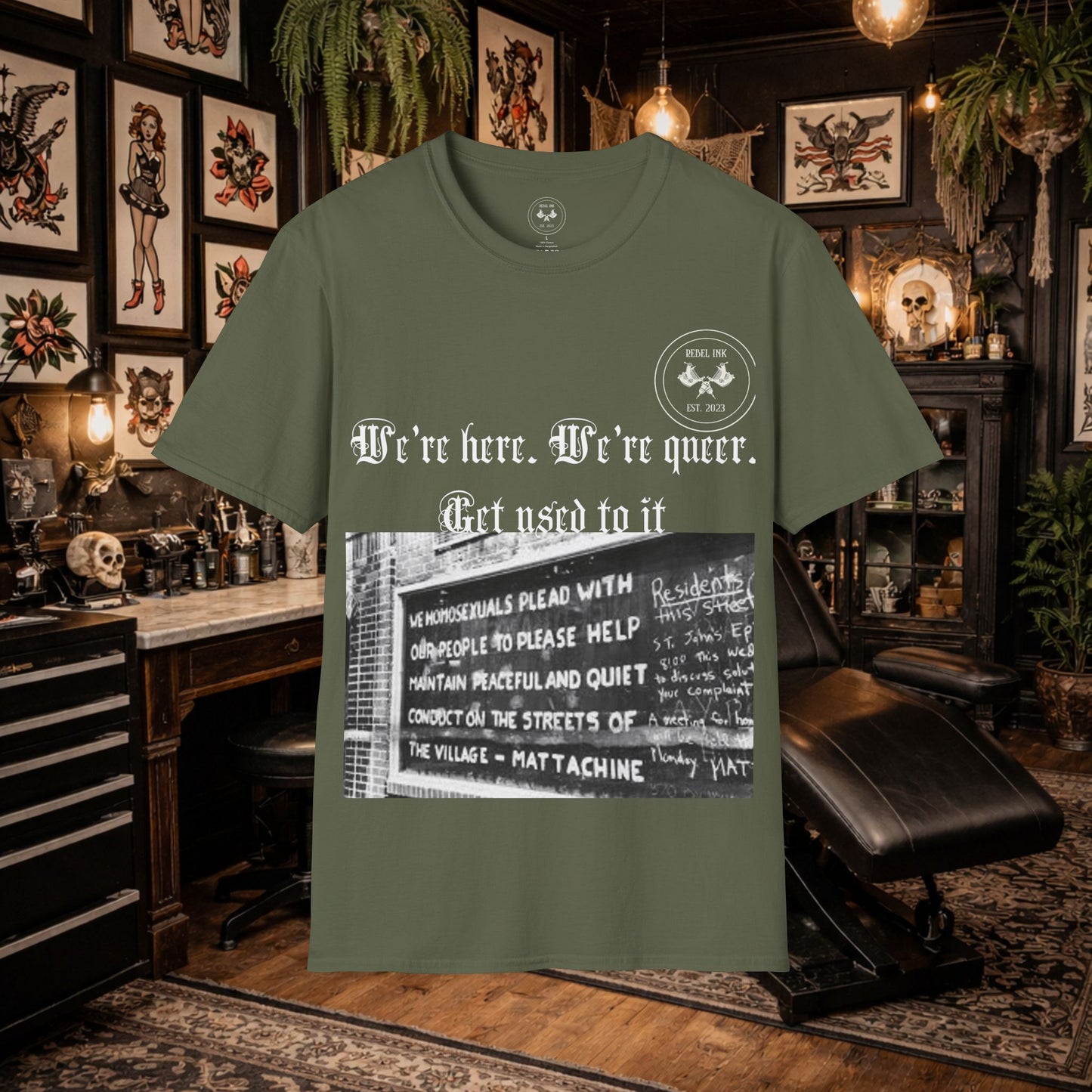 Rebel Loud & Proud T-shirt