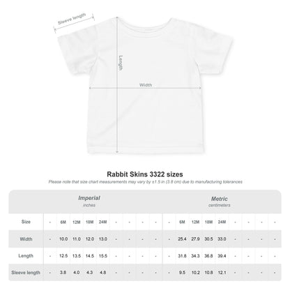 Rebel Infant Tee: Cribs, Chaos & Anarchy