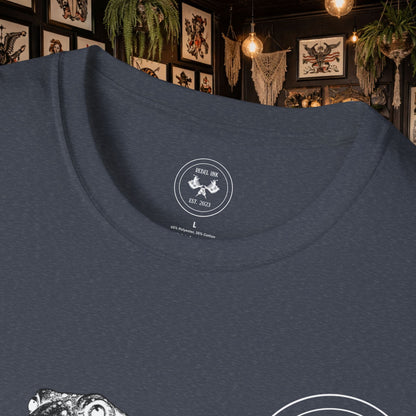 Born Wild Frog Tattoo T-Shirt
