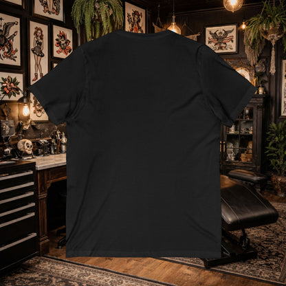 Scared Heart "Without God Nor King" V-Neck Tee