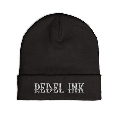Rebel Ink Embroidered Knit Beanie