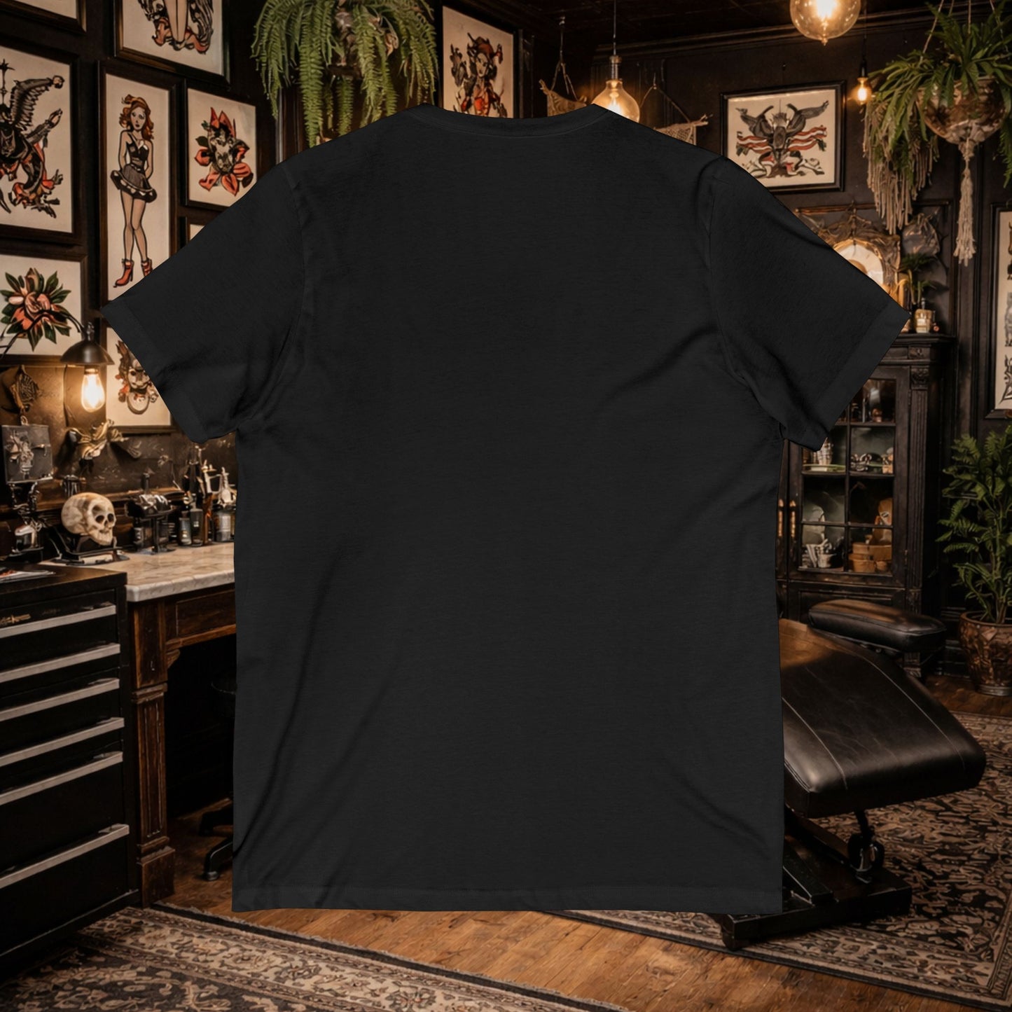 Scared Heart "Without God Nor King" V-Neck Tee