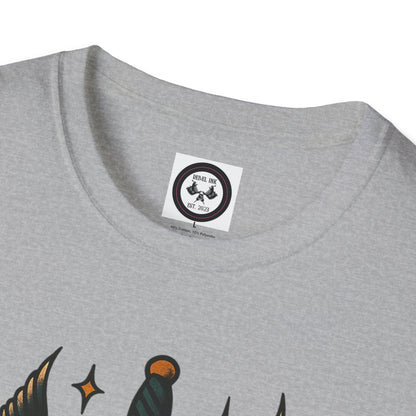 Rebel Ink Unisex Softstyle T-Shirt | Tattoo Vibe, Casual Wear, Unisex Fashion, Gift for Tattoo Lovers, Everyday Style