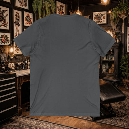 Scared Heart "Without God Nor King" V-Neck Tee