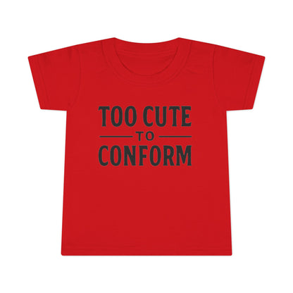 Copy of Toddler Punk T-Shirt - Cribs, Chaos & Cute Anarchy, Baby Gift, Toddler Outfits, Playtime Apparel, Kids' Graphic Tee