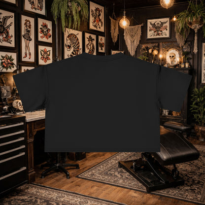 Cropped T-shirt Without God Nor King