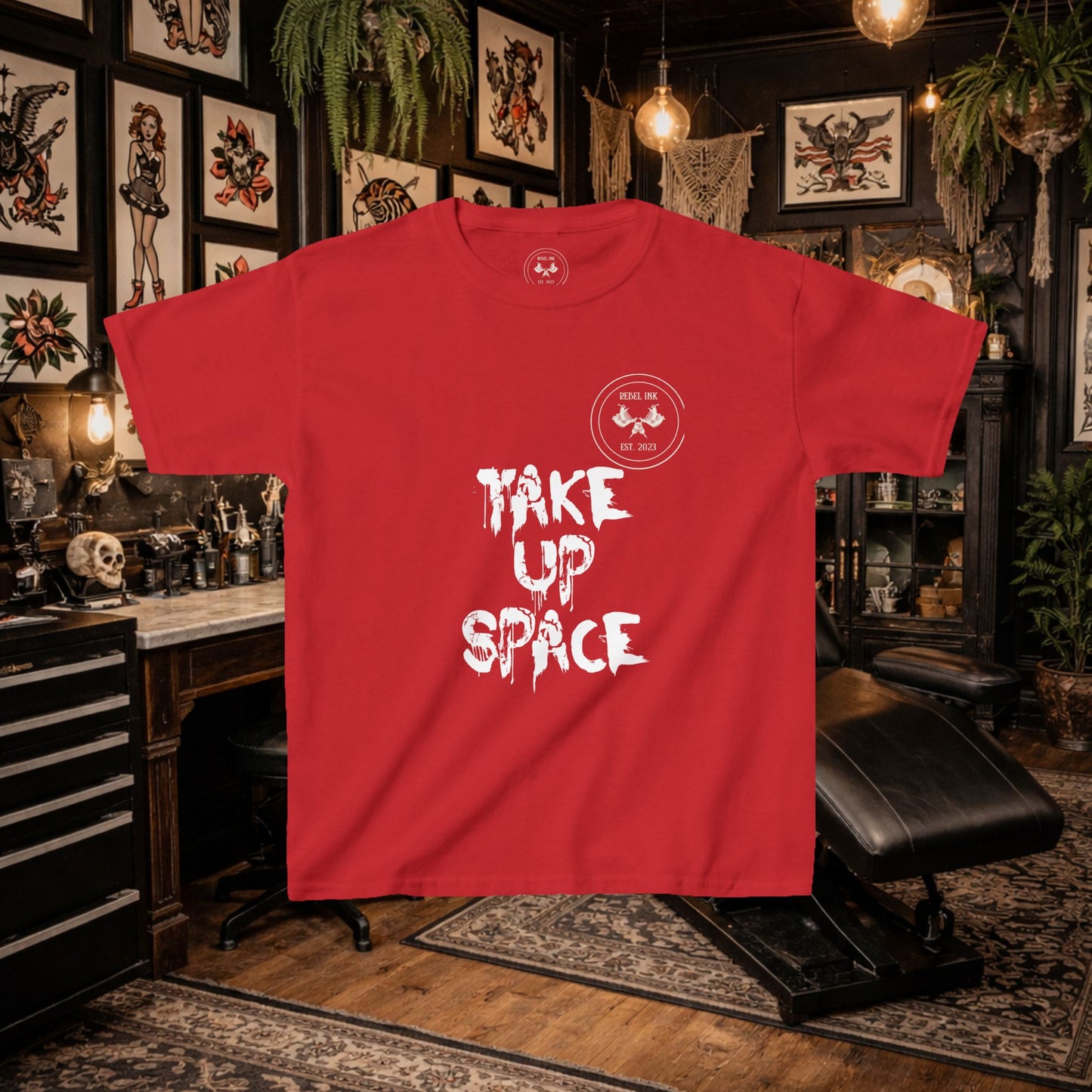 Rebel Teens : Take Up Space T-shirt