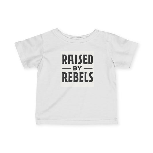 Copy of Rebel Infant Tee: Cribs, Chaos & Cute Anarchy, Baby Shower Gift, Toddler Clothing, Punk Style, Cute Baby Outfit, Trendy Baby Gear