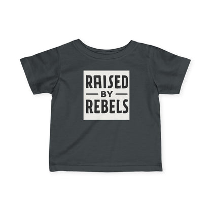 Copy of Rebel Infant Tee: Cribs, Chaos & Cute Anarchy, Baby Shower Gift, Toddler Clothing, Punk Style, Cute Baby Outfit, Trendy Baby Gear