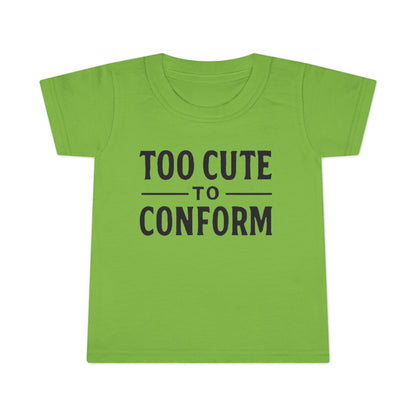 Copy of Toddler Punk T-Shirt - Cribs, Chaos & Cute Anarchy, Baby Gift, Toddler Outfits, Playtime Apparel, Kids' Graphic Tee