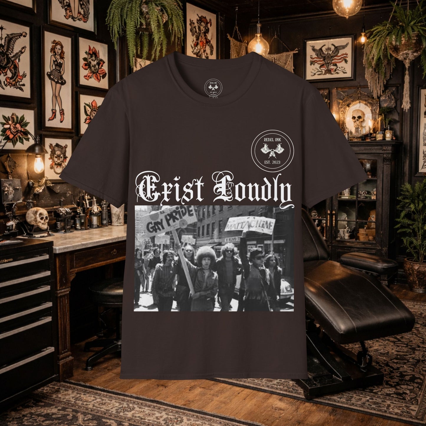 Stonewall "Exist Loudly" T-Shirt