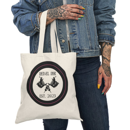 Rebel Vibes Tote Bag - Fun Eco-Friendly Carryall for Everyday Use, Gift for Friends, Beach, Shopping, Party, Live Laugh Fuck Off