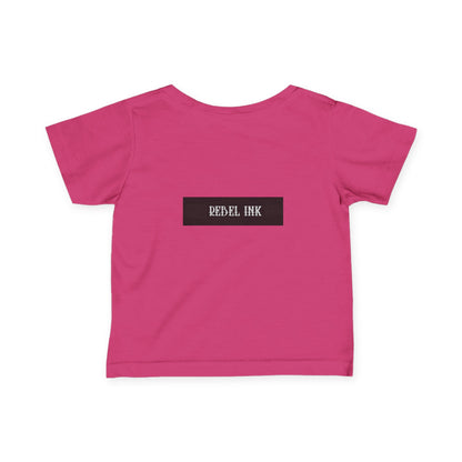 Copy of Rebel Infant Tee: Cribs, Chaos & Cute Anarchy, Baby Shower Gift, Toddler Clothing, Punk Style, Cute Baby Outfit, Trendy Baby Gear