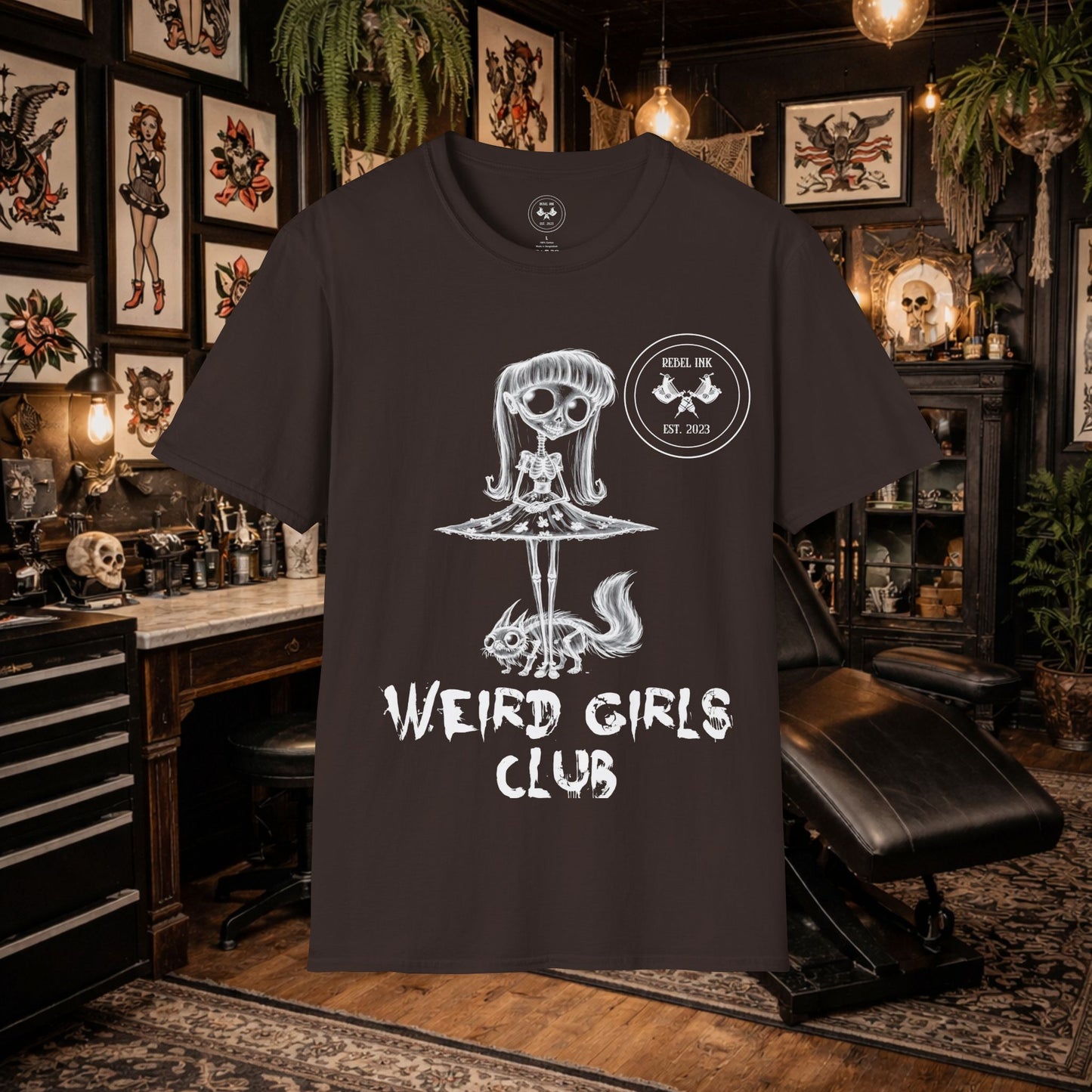 Weird Rebel Girls T- Shirt