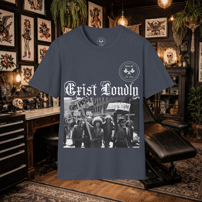 Stonewall "Exist Loudly" T-Shirt
