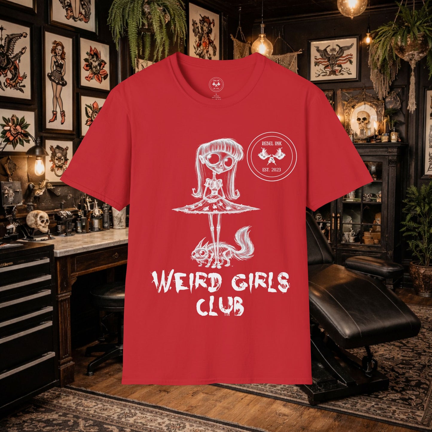 Weird Rebel Girls T- Shirt