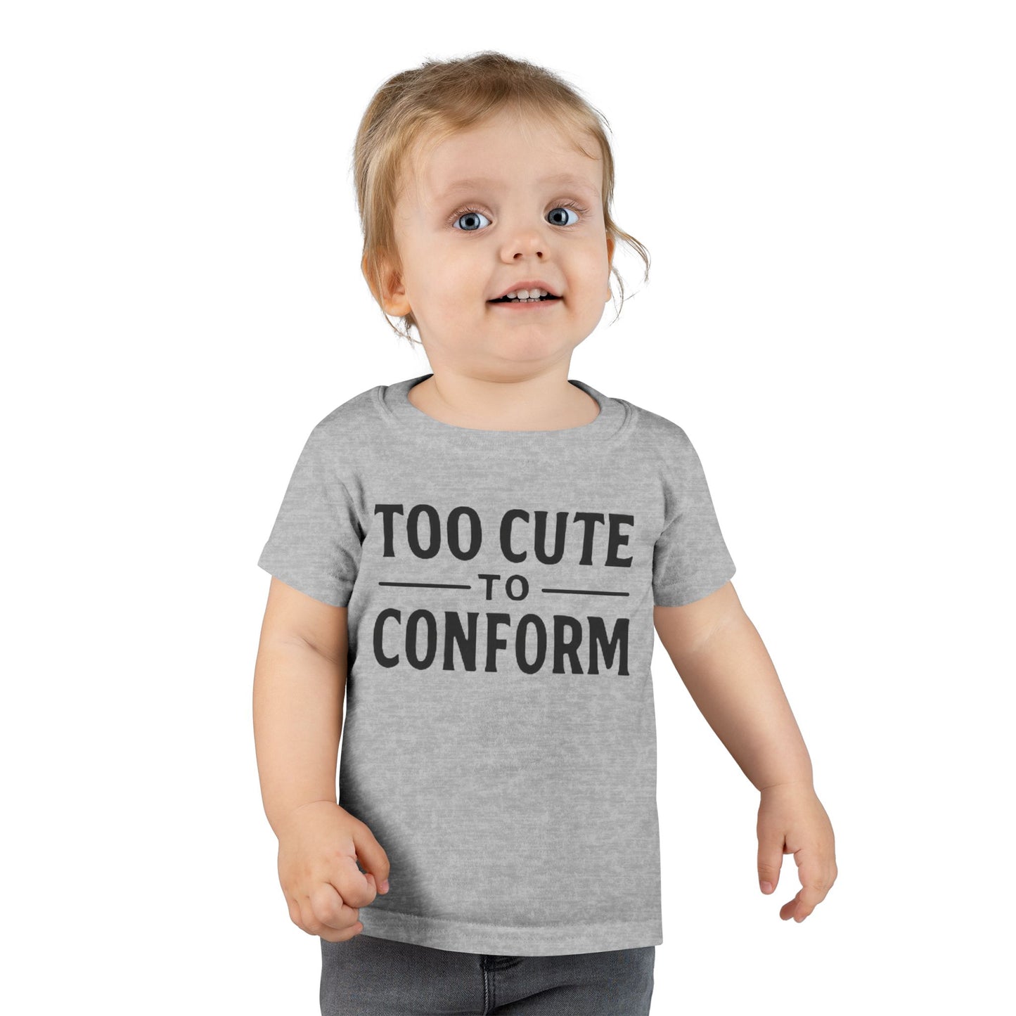 Copy of Toddler Punk T-Shirt - Cribs, Chaos & Cute Anarchy, Baby Gift, Toddler Outfits, Playtime Apparel, Kids' Graphic Tee
