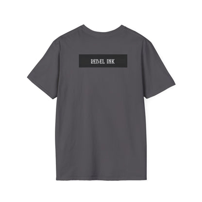Rebel Ink Unisex Softstyle T-Shirt | Tattoo Vibe, Casual Wear, Unisex Fashion, Gift for Tattoo Lovers, Everyday Style