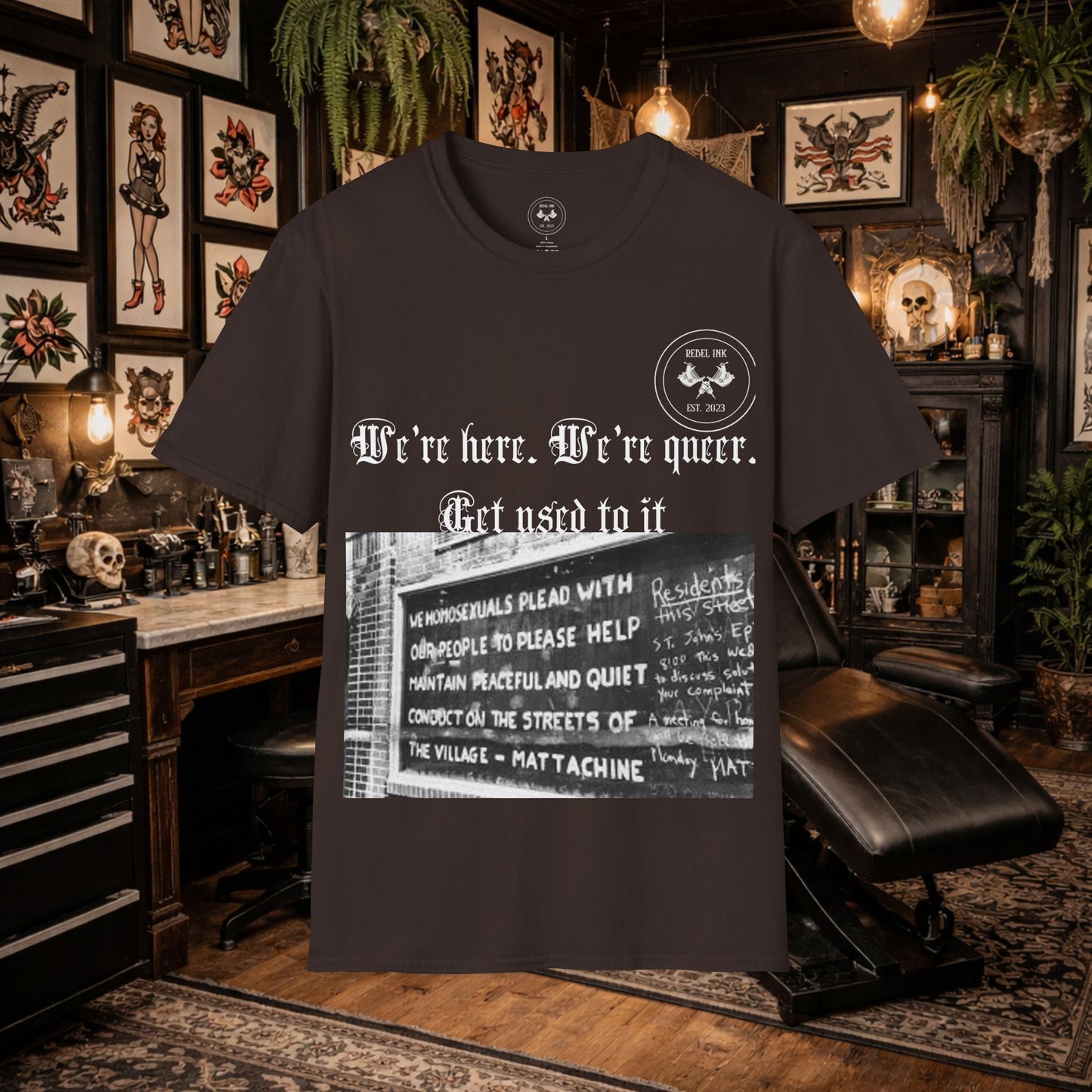 Rebel Loud & Proud T-shirt