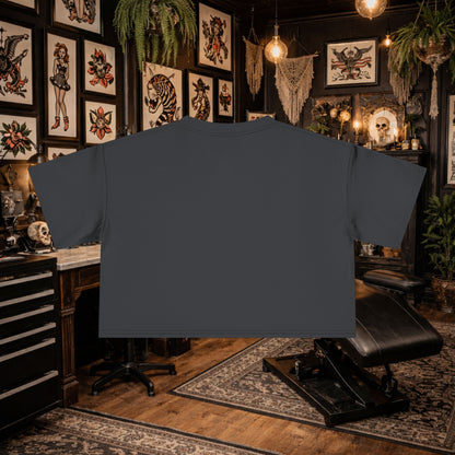 Cropped T-shirt Without God Nor King