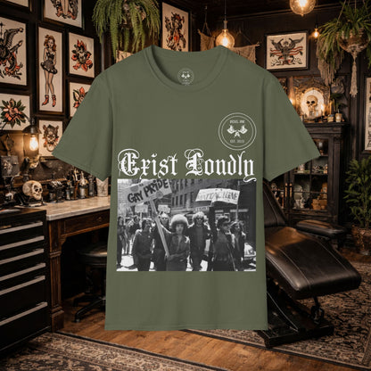 Stonewall "Exist Loudly" T-Shirt