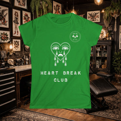 Crying Rebel Heartbreak Club T Shirt