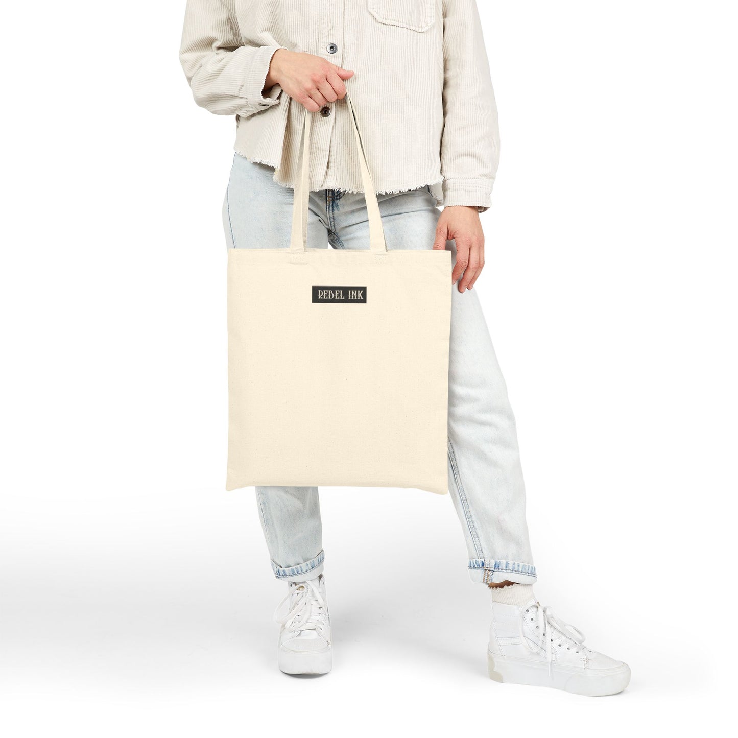 Rebel Ink Canvas Tote Bag | Bohemian Tote for Art Lovers | Gift for Artists, Eco-Friendly Bag, Stylish Shopping Tote, Unique Carryall Bag