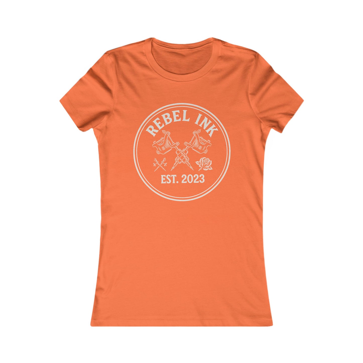 Rebel Ink Tee, Women's Graphic T-Shirt, Edgy Casual Wear, Perfect Gift for Tattoo Lovers, Street Style Apparel, Cool Summer Top