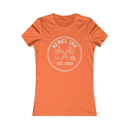 Rebel Ink Tee, Women's Graphic T-Shirt, Edgy Casual Wear, Perfect Gift for Tattoo Lovers, Street Style Apparel, Cool Summer Top