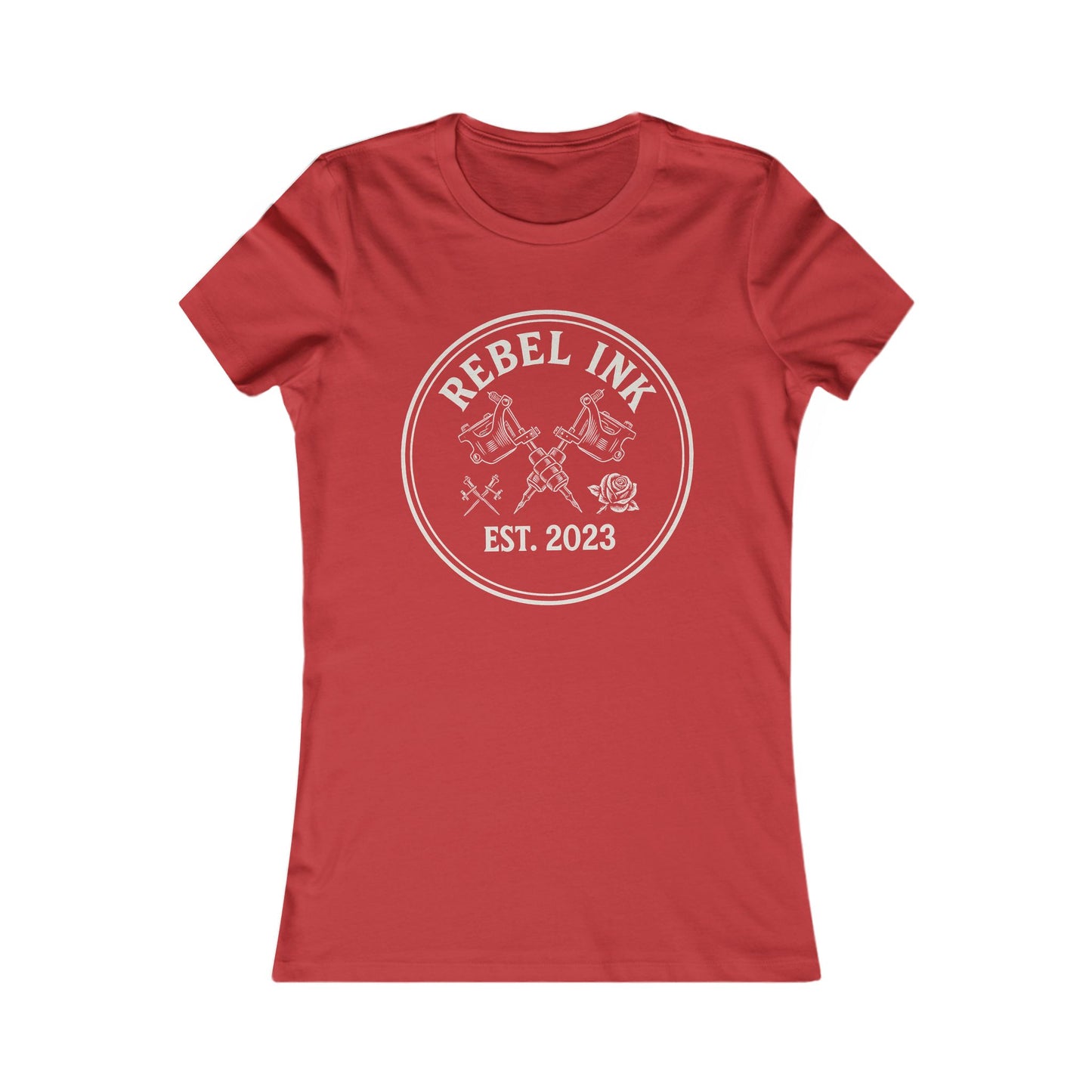 Rebel Ink Tee, Women's Graphic T-Shirt, Edgy Casual Wear, Perfect Gift for Tattoo Lovers, Street Style Apparel, Cool Summer Top