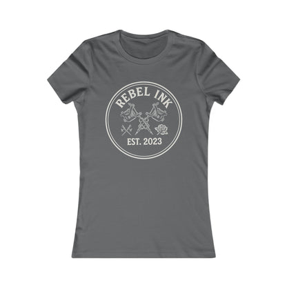 Rebel Ink Tee, Women's Graphic T-Shirt, Edgy Casual Wear, Perfect Gift for Tattoo Lovers, Street Style Apparel, Cool Summer Top