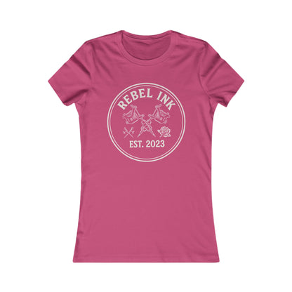 Rebel Ink Tee, Women's Graphic T-Shirt, Edgy Casual Wear, Perfect Gift for Tattoo Lovers, Street Style Apparel, Cool Summer Top