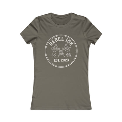 Rebel Ink Tee, Women's Graphic T-Shirt, Edgy Casual Wear, Perfect Gift for Tattoo Lovers, Street Style Apparel, Cool Summer Top