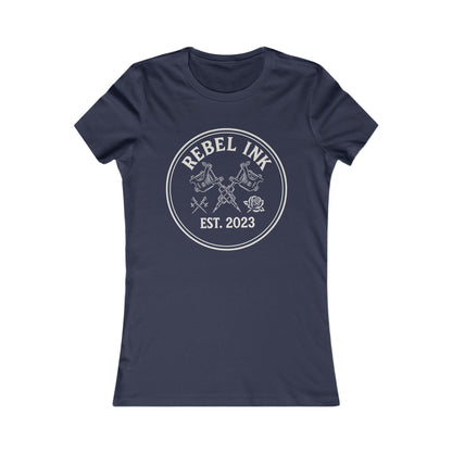 Rebel Ink Tee, Women's Graphic T-Shirt, Edgy Casual Wear, Perfect Gift for Tattoo Lovers, Street Style Apparel, Cool Summer Top