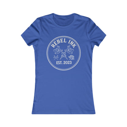 Rebel Ink Tee, Women's Graphic T-Shirt, Edgy Casual Wear, Perfect Gift for Tattoo Lovers, Street Style Apparel, Cool Summer Top