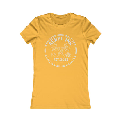 Rebel Ink Tee, Women's Graphic T-Shirt, Edgy Casual Wear, Perfect Gift for Tattoo Lovers, Street Style Apparel, Cool Summer Top