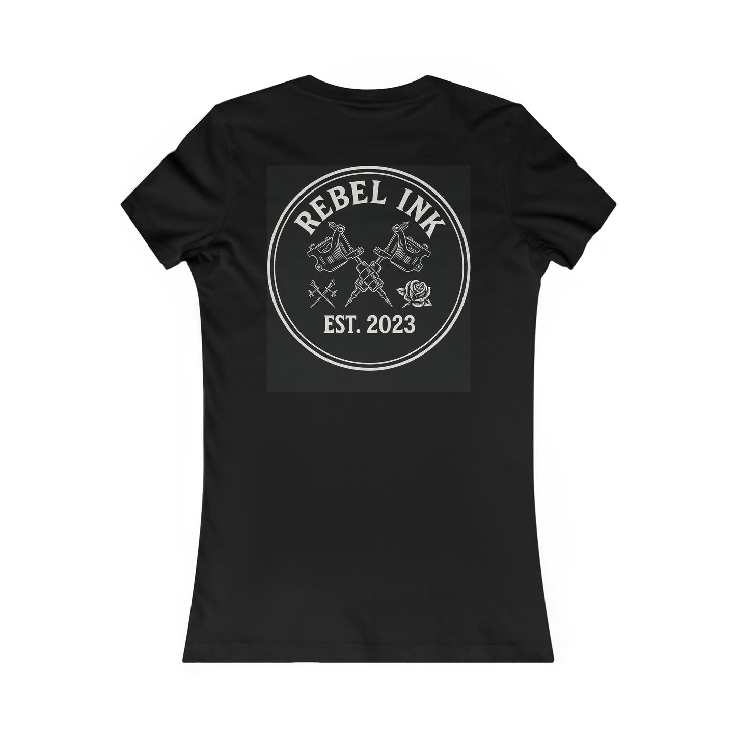 Rebel Ink Tee, Women's Graphic T-Shirt, Edgy Casual Wear, Perfect Gift for Tattoo Lovers, Street Style Apparel, Cool Summer Top
