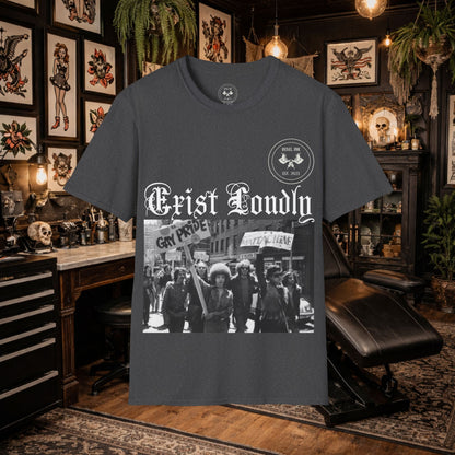 Stonewall "Exist Loudly" T-Shirt