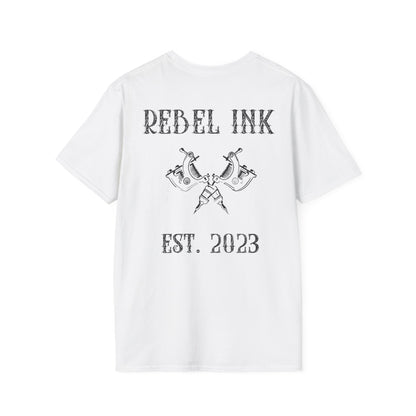 Unisex T-Shirt with Cool Irish Harp Wrapped in Barbed Wire Design