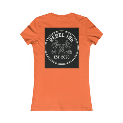 Rebel Ink Tee, Women's Graphic T-Shirt, Edgy Casual Wear, Perfect Gift for Tattoo Lovers, Street Style Apparel, Cool Summer Top