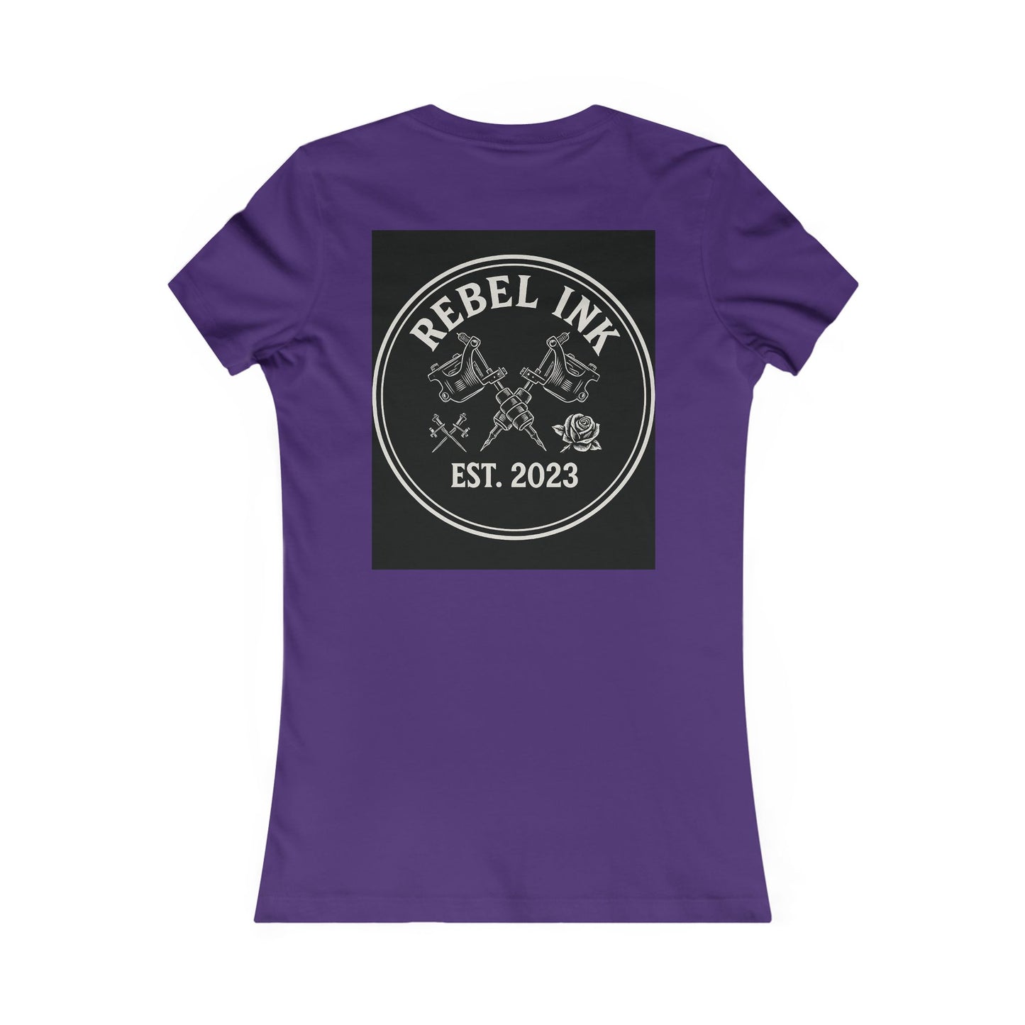 Rebel Ink Tee, Women's Graphic T-Shirt, Edgy Casual Wear, Perfect Gift for Tattoo Lovers, Street Style Apparel, Cool Summer Top