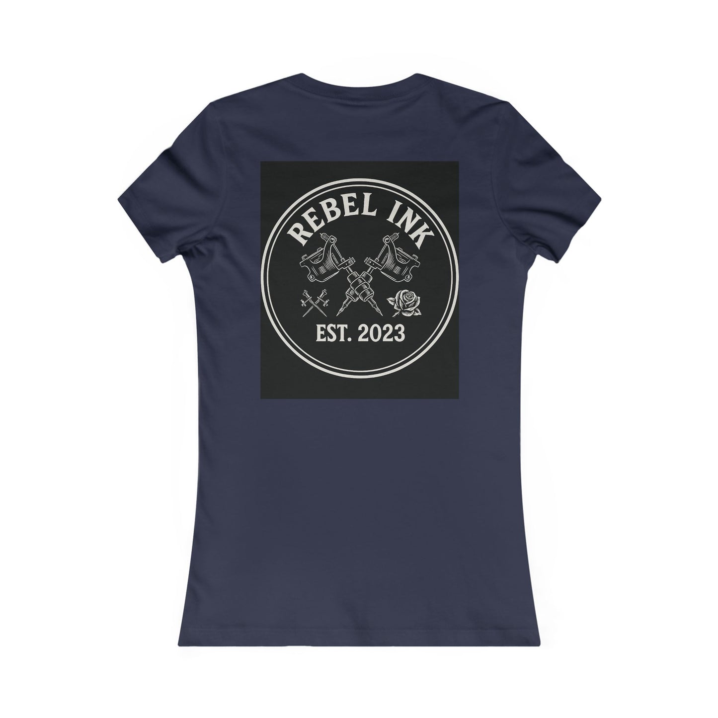 Rebel Ink Tee, Women's Graphic T-Shirt, Edgy Casual Wear, Perfect Gift for Tattoo Lovers, Street Style Apparel, Cool Summer Top