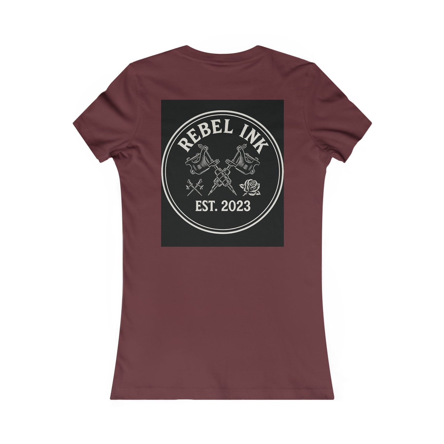Rebel Ink Tee, Women's Graphic T-Shirt, Edgy Casual Wear, Perfect Gift for Tattoo Lovers, Street Style Apparel, Cool Summer Top