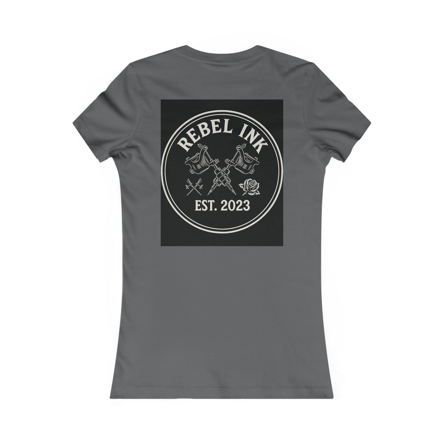 Rebel Ink Tee, Women's Graphic T-Shirt, Edgy Casual Wear, Perfect Gift for Tattoo Lovers, Street Style Apparel, Cool Summer Top