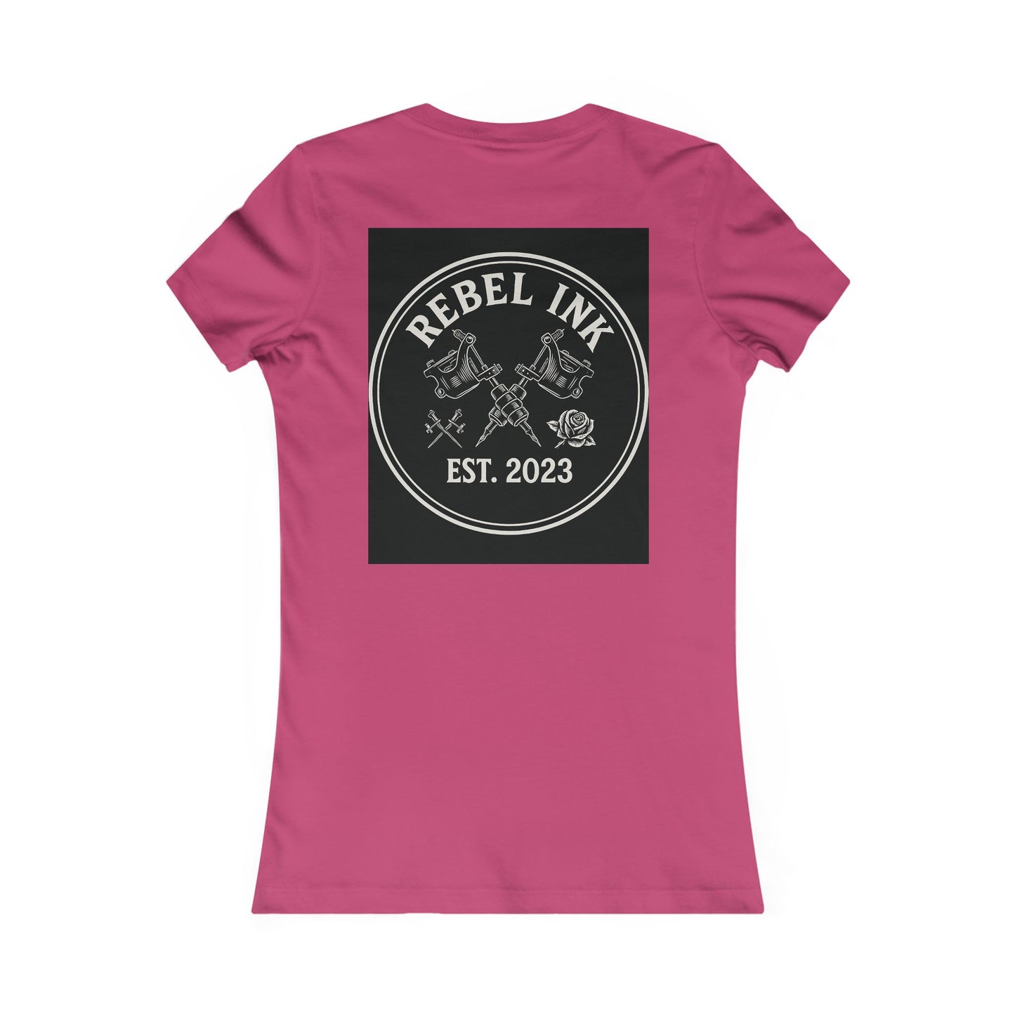 Rebel Ink Tee, Women's Graphic T-Shirt, Edgy Casual Wear, Perfect Gift for Tattoo Lovers, Street Style Apparel, Cool Summer Top