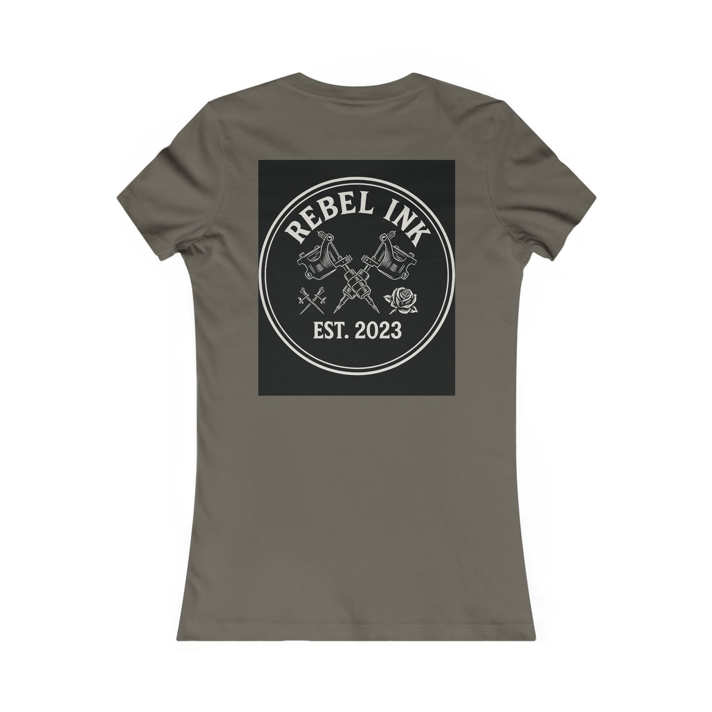Rebel Ink Tee, Women's Graphic T-Shirt, Edgy Casual Wear, Perfect Gift for Tattoo Lovers, Street Style Apparel, Cool Summer Top
