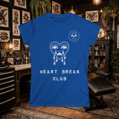 Crying Rebel Heartbreak Club T Shirt