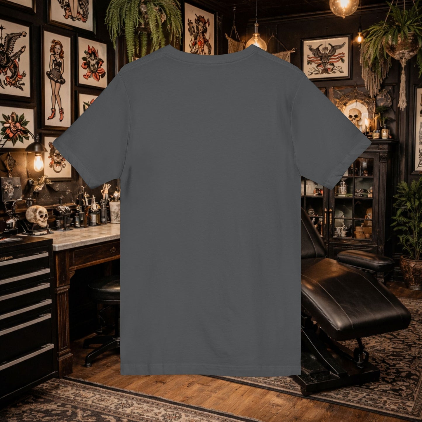 Scared Heart "Without God Nor King" V-Neck Tee