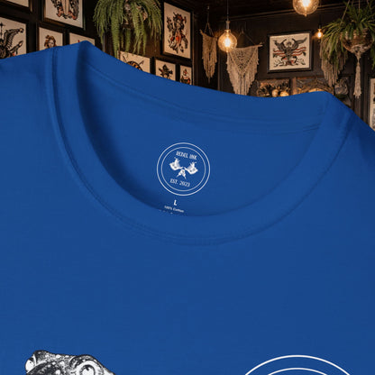 Born Wild Frog Tattoo T-Shirt